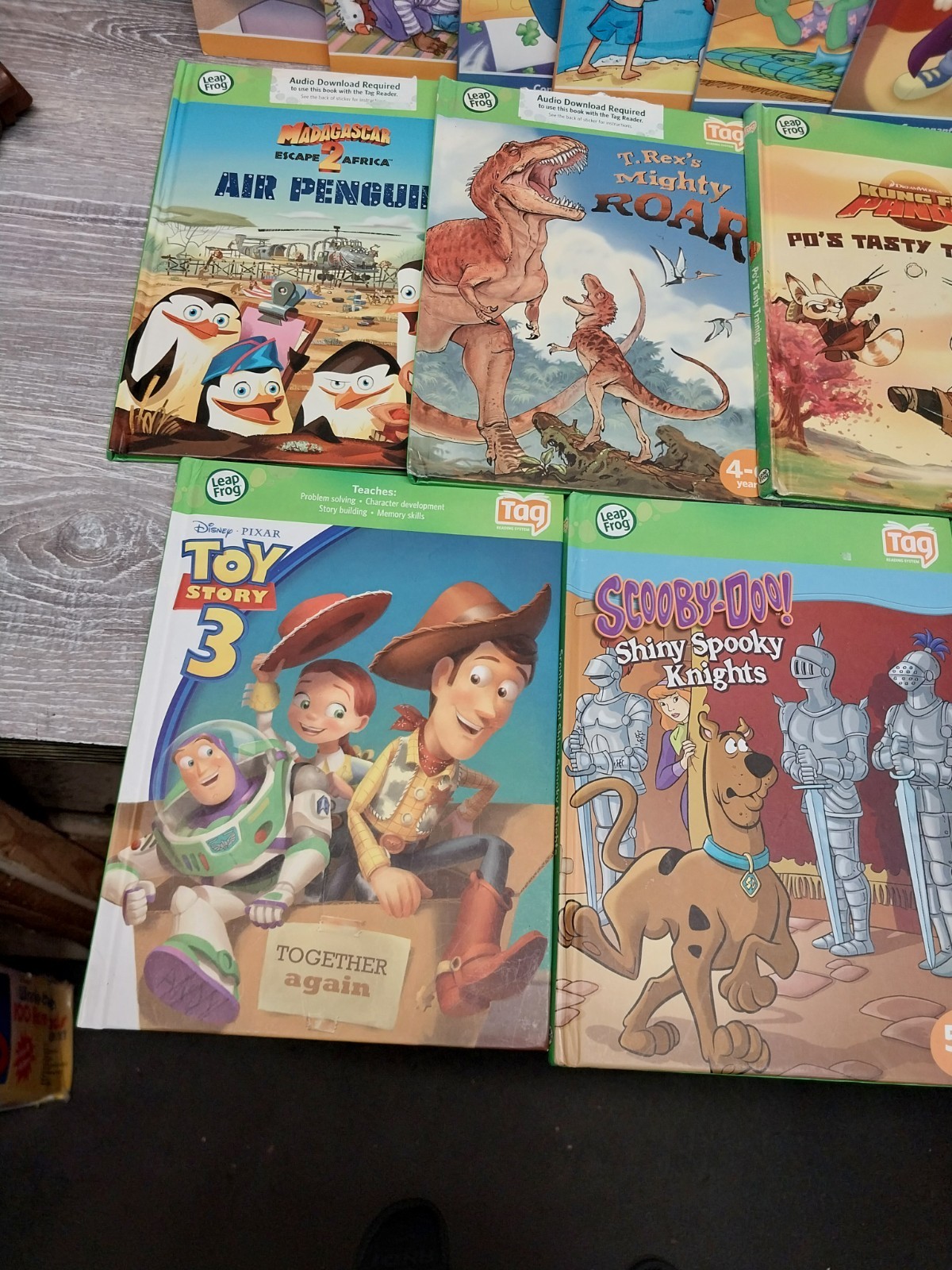 Leap Frog Book Lot of 14 Disney Learning