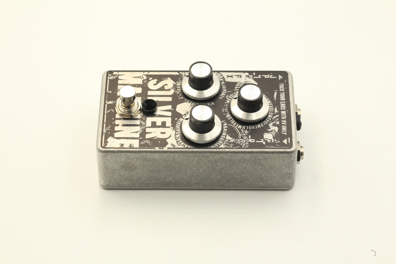 JPTR FX SilverMachine Octave Fuzz Guitar Effect Pedal Used