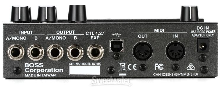 Boss RV-500 Reverb Pedal