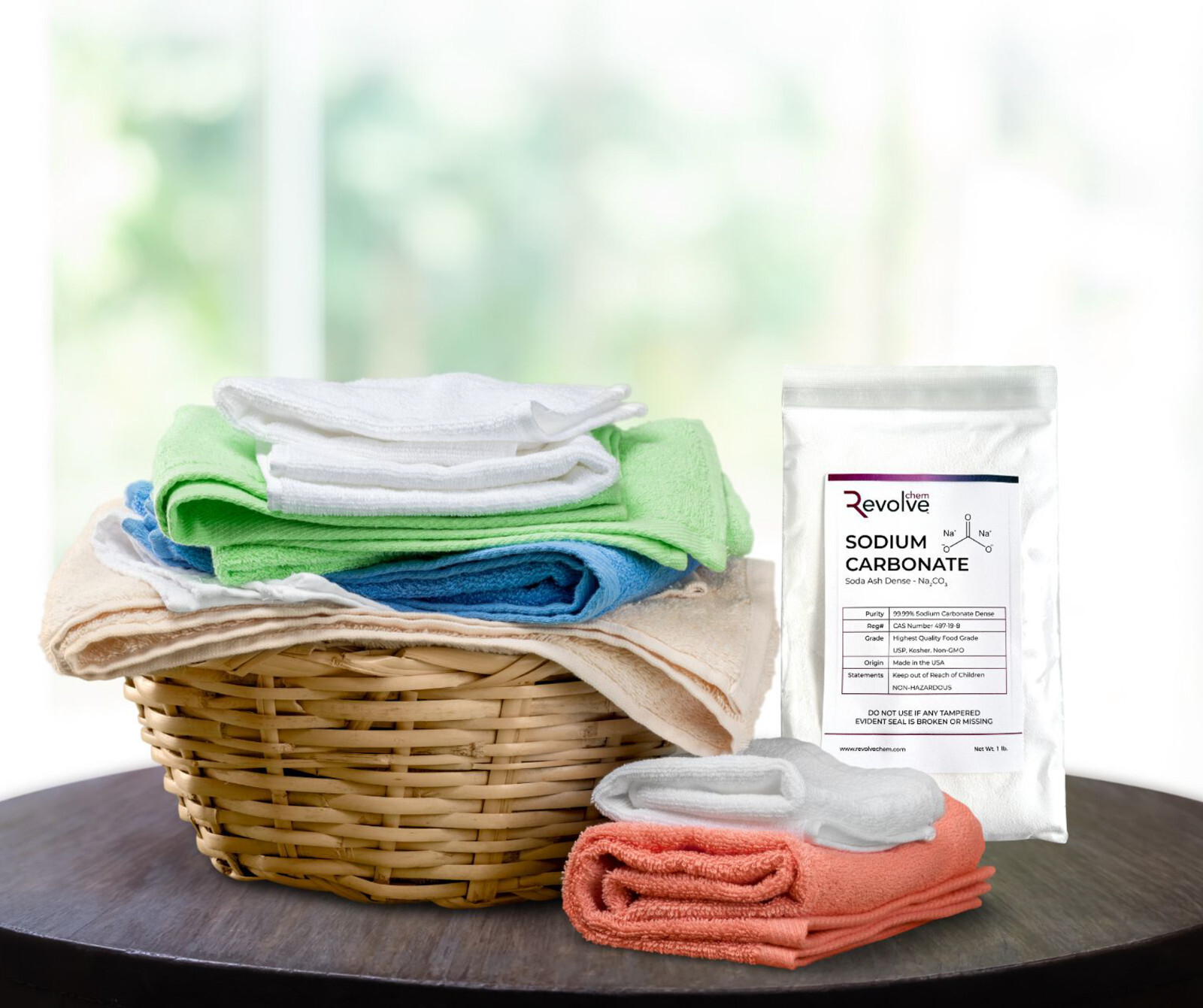 Sodium Carbonate 50 lbs. SODA ASH 99.95% Purity