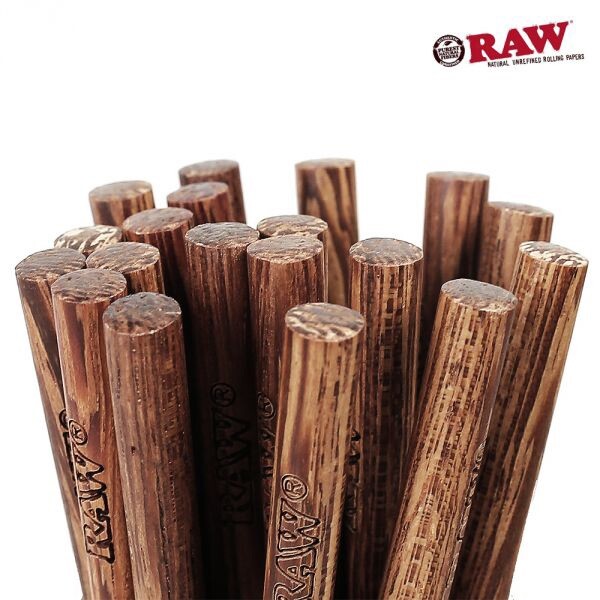 3 Small Raw Cone Rolling Paper Wooden Poker Tool Perfect RAW Accessory!
