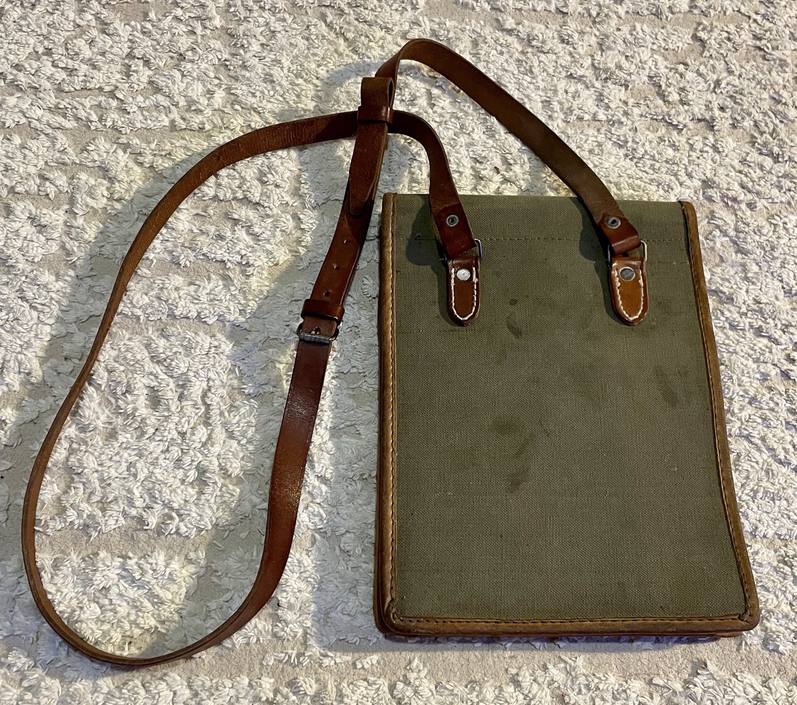Map tablet (vintage bag) manufactured in Bulgaria.