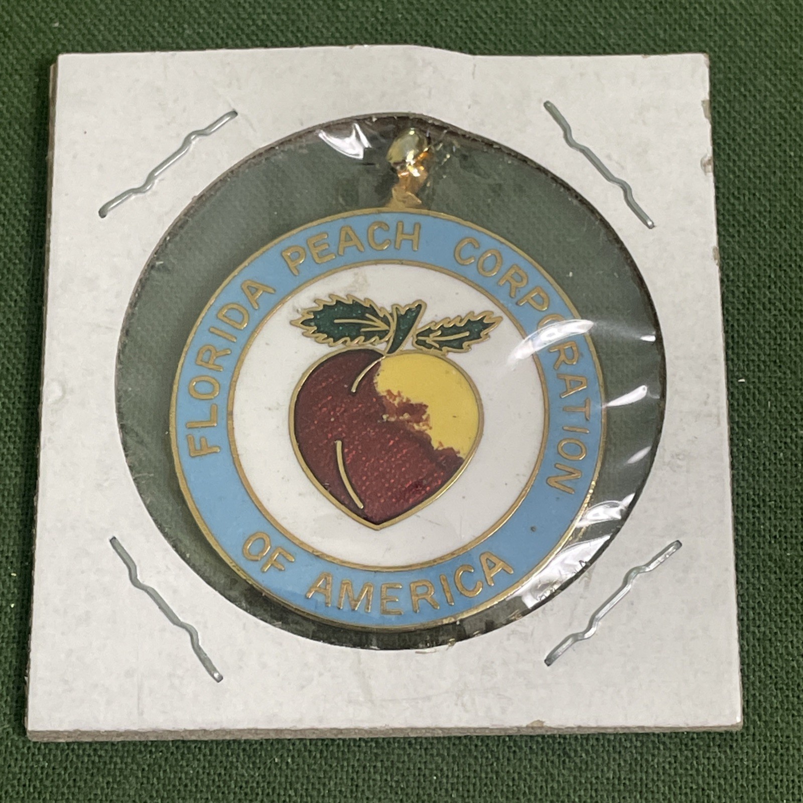 Obsolete Florida Peach Corporate Of America Medal Token