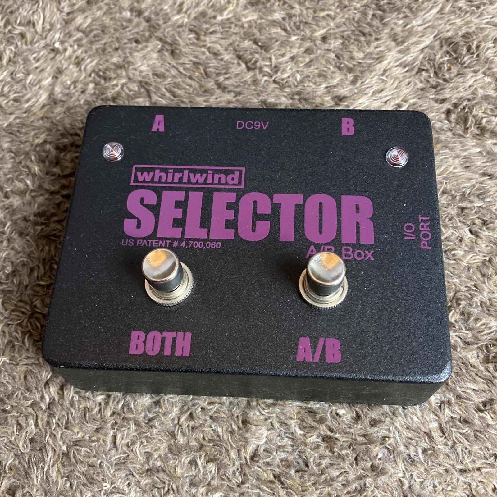WhirlWind Selectop A/B Box Line Selector Pedal Used