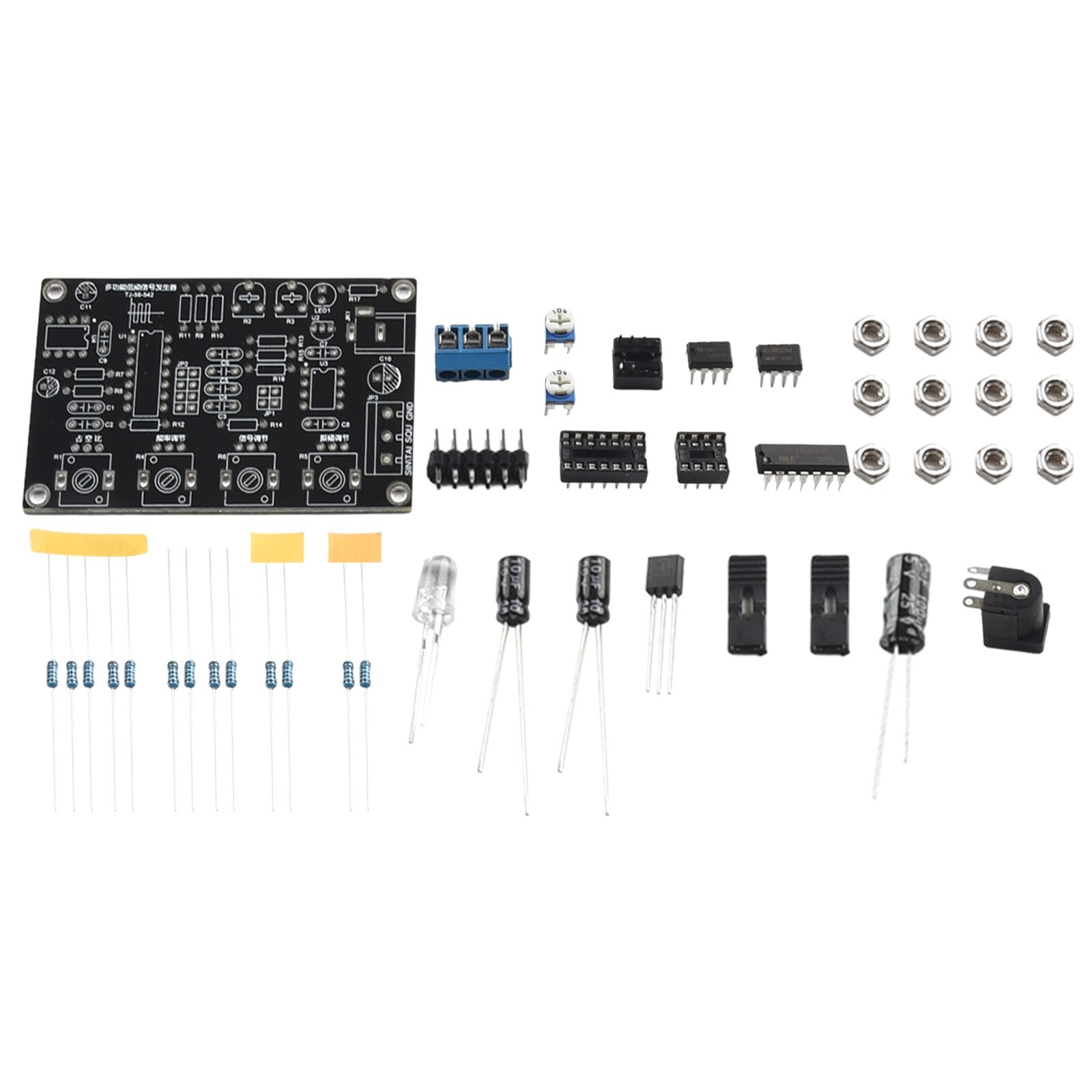 Low Distortion Sine Wave Signal Generator DIY Kit with Adjustable Bias Range