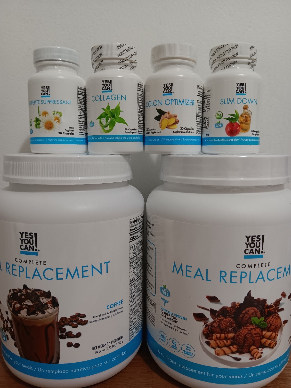 Yes You Can!Transformation Kit,Meal Replacement End Supplement Kit,Meal Guide
