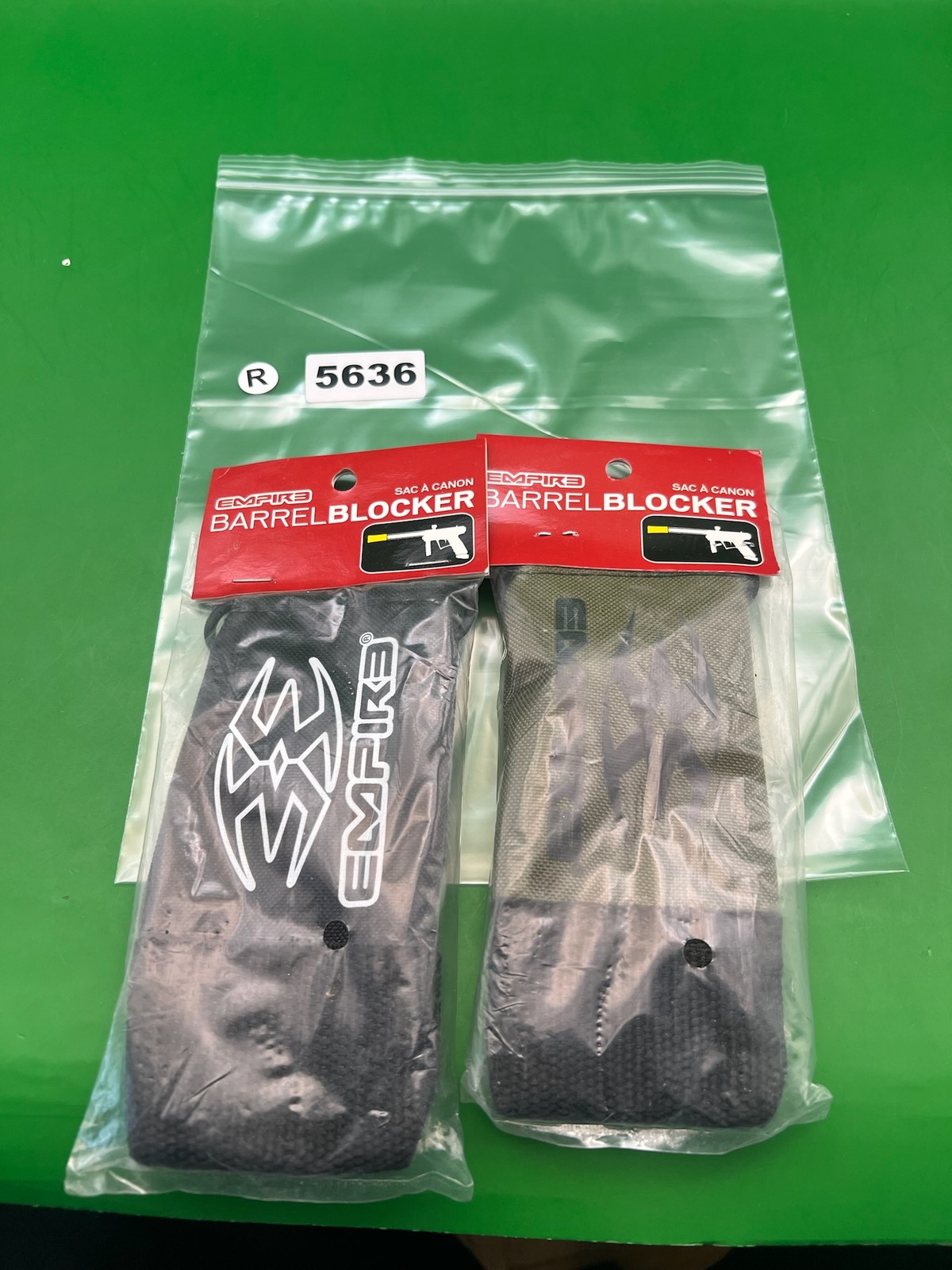 Empire Paintball Barrel Blocker Black/Camo - 2 Pack