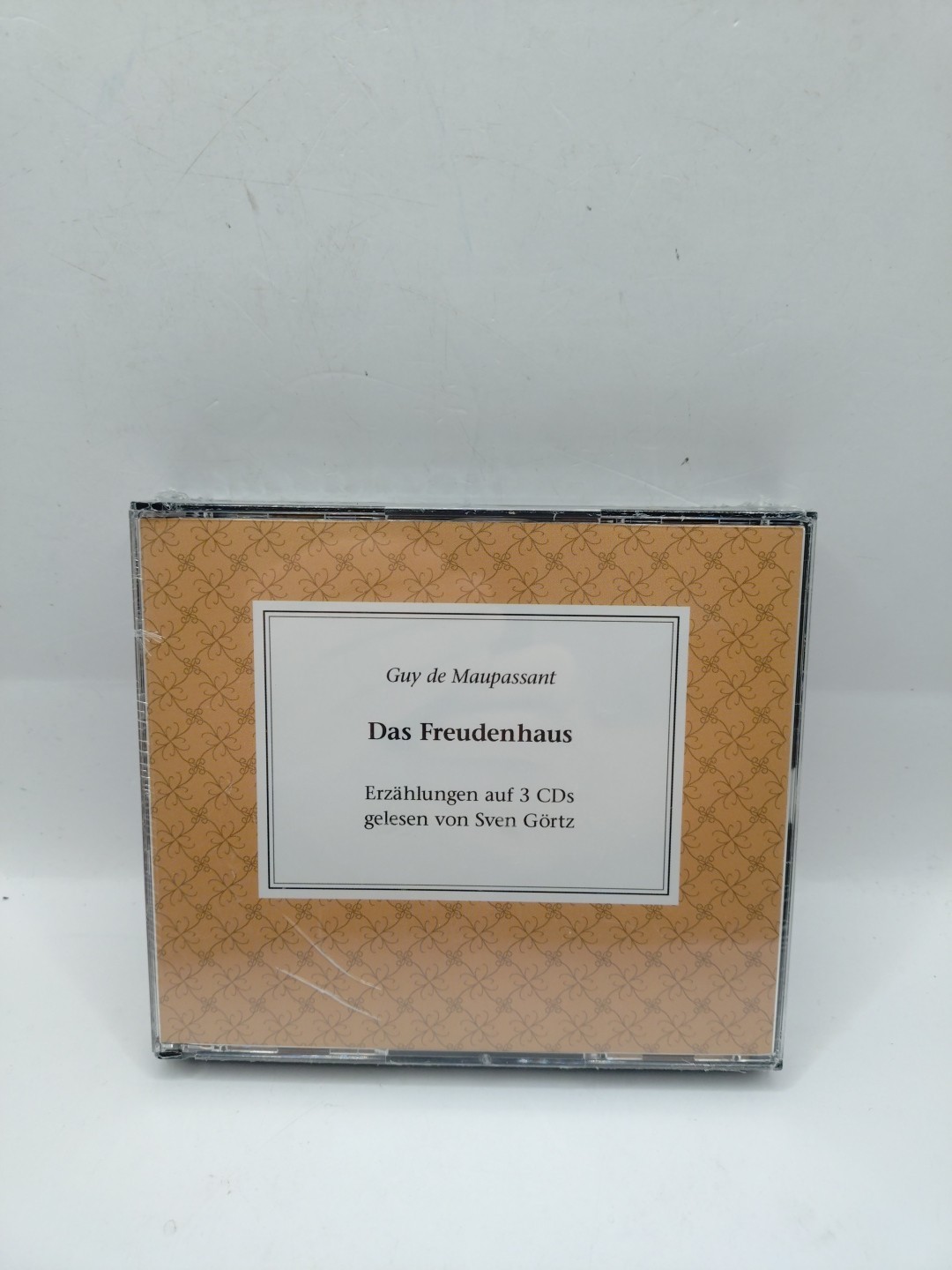 Guy De Maupassant - Das Freudenhaus 3 CD Audio book Read By Sven Gortz New