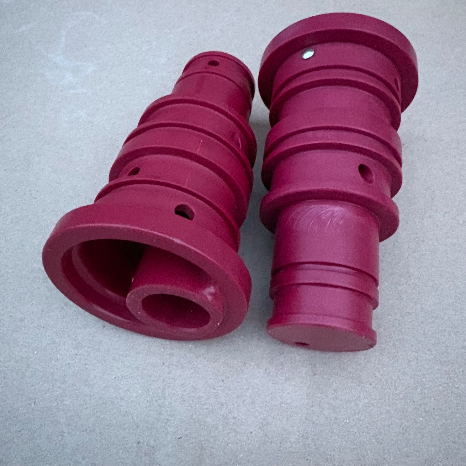 Taylor Ice Cream Parts - Red Liquid Valve Body for Coaxial Pump - X36202