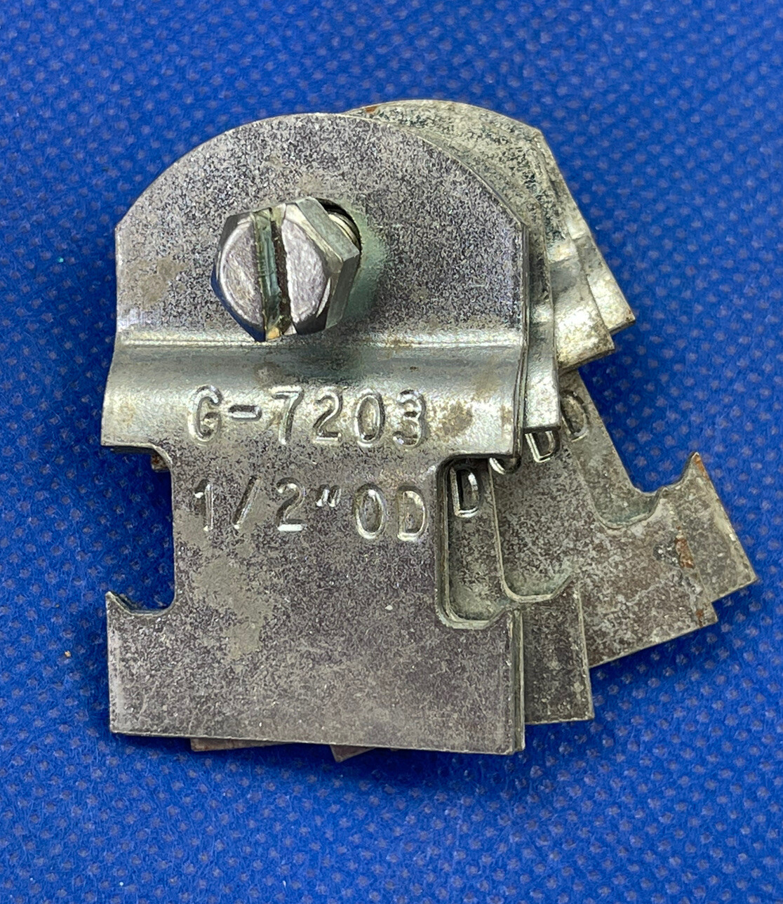 LOT OF 5  G-7203 CONDUIT STRAP 1/2”inch