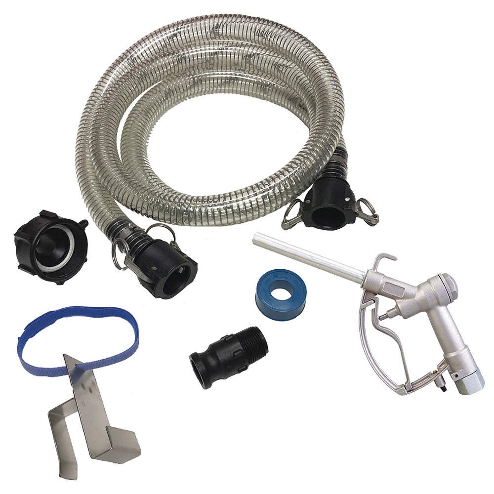 ACTION PUMP IBC-HK-8A2F Discharge Hose Kit,96",PVC 6PFL6