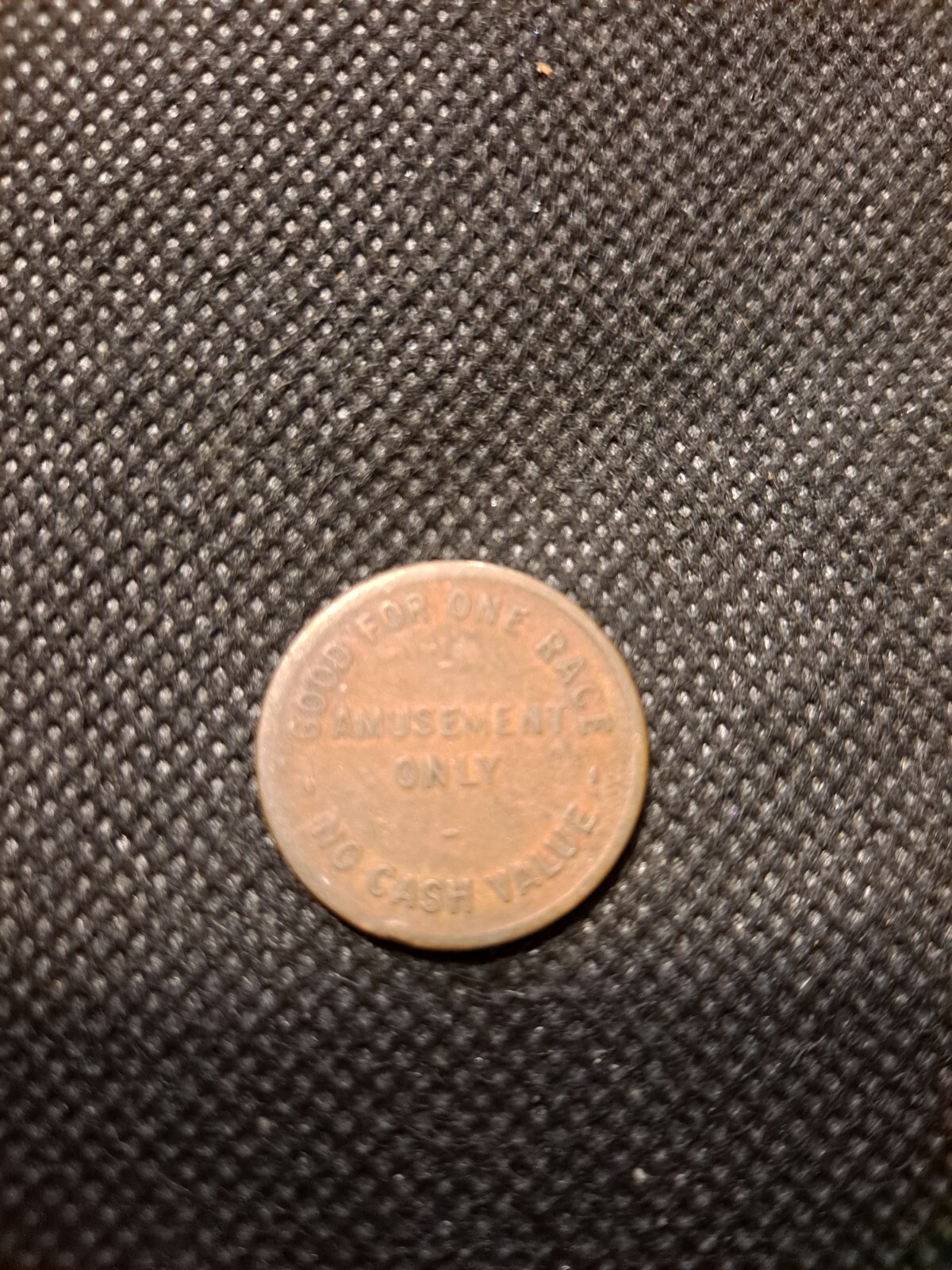 PACES RACES GOOD FOR ONE RACE NO CASH VALUE TOKEN! e5583UXX