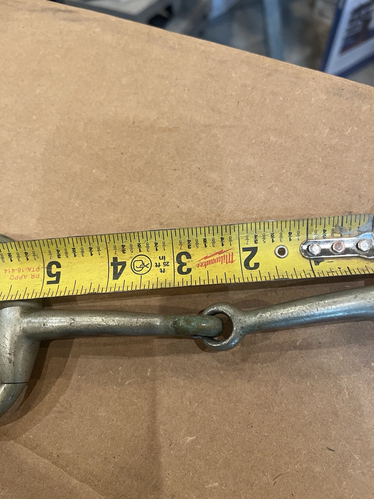 D-Ring Snaffle Bit Metal English Made , Look Closer good bit
