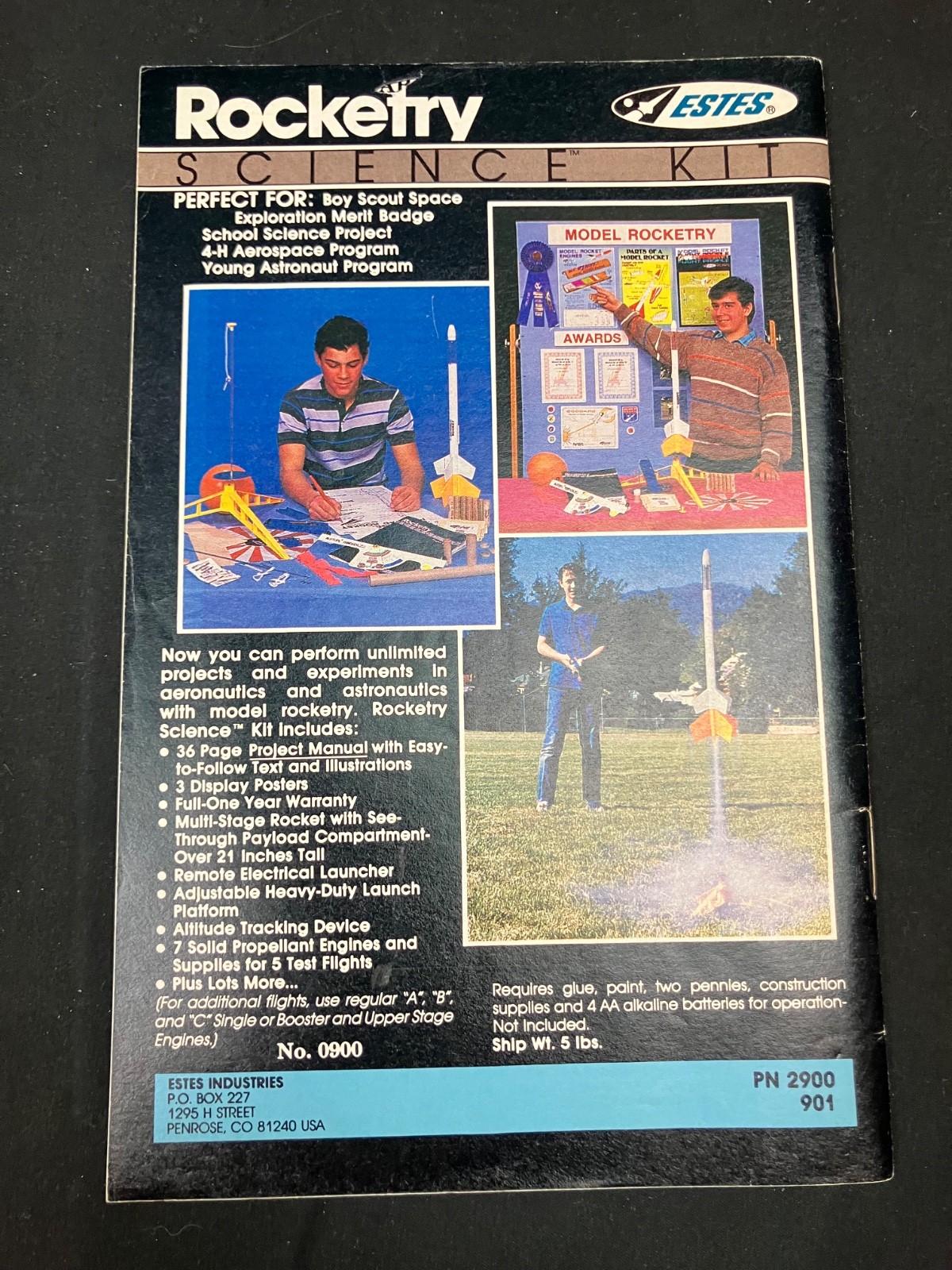 Estes 1990 Model Rocketry Catalog