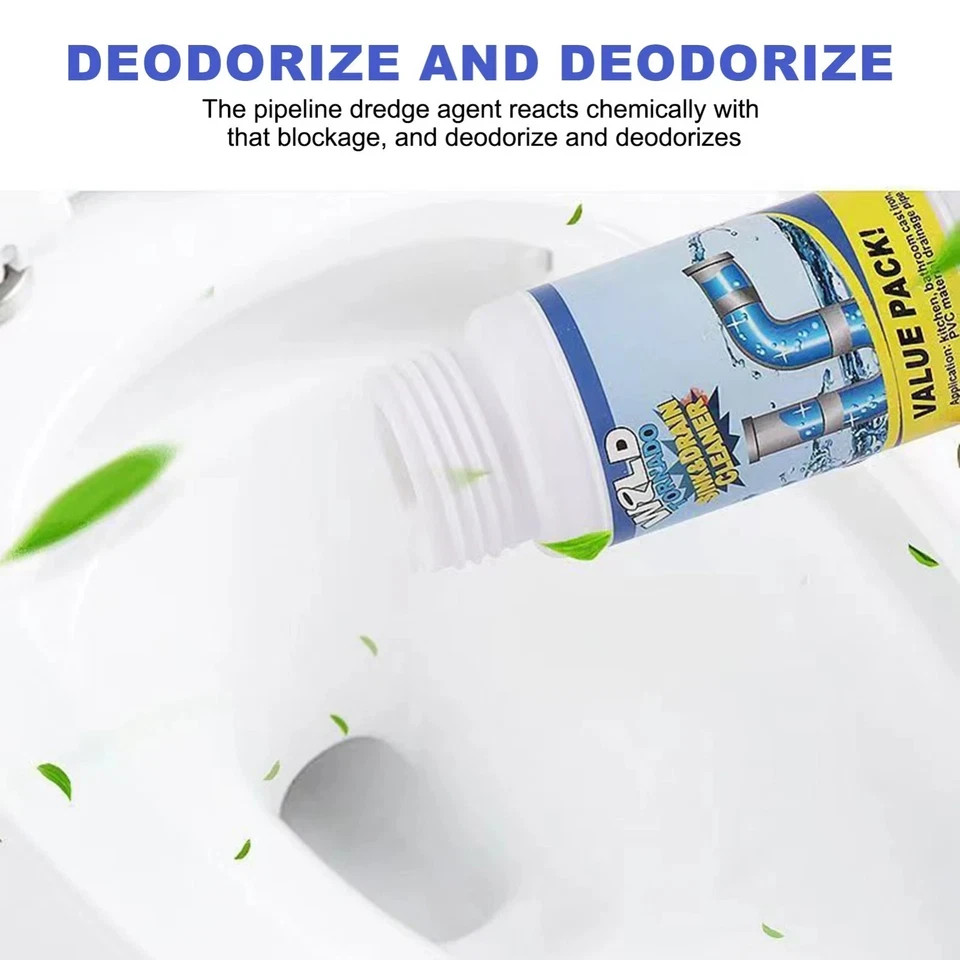 Wild Tornado Powerful Sink Drain Cleaner High Efficiency Clogging Cleaner