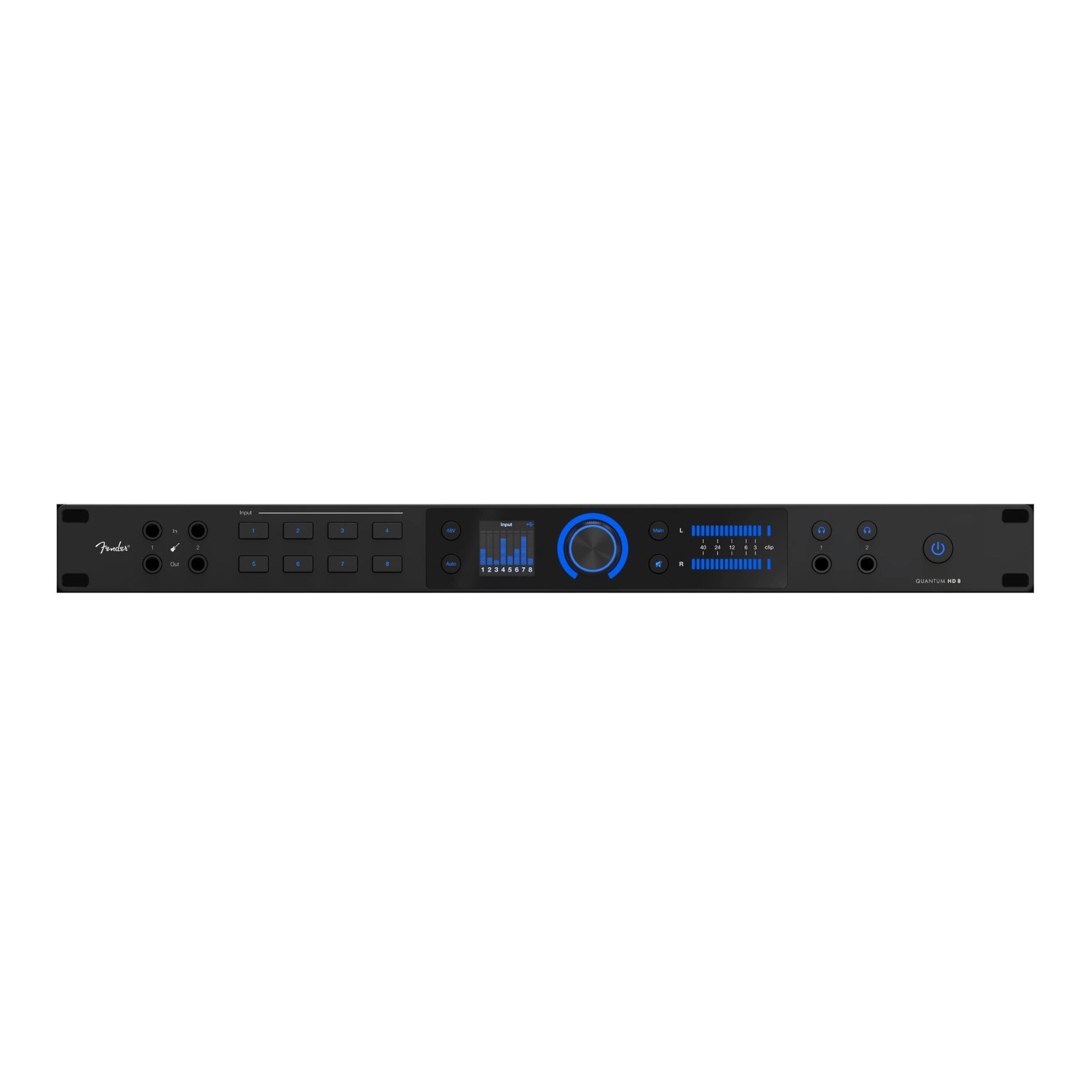 Fender Studio Quantum HD 8 USB-C Audio Interface (Black)