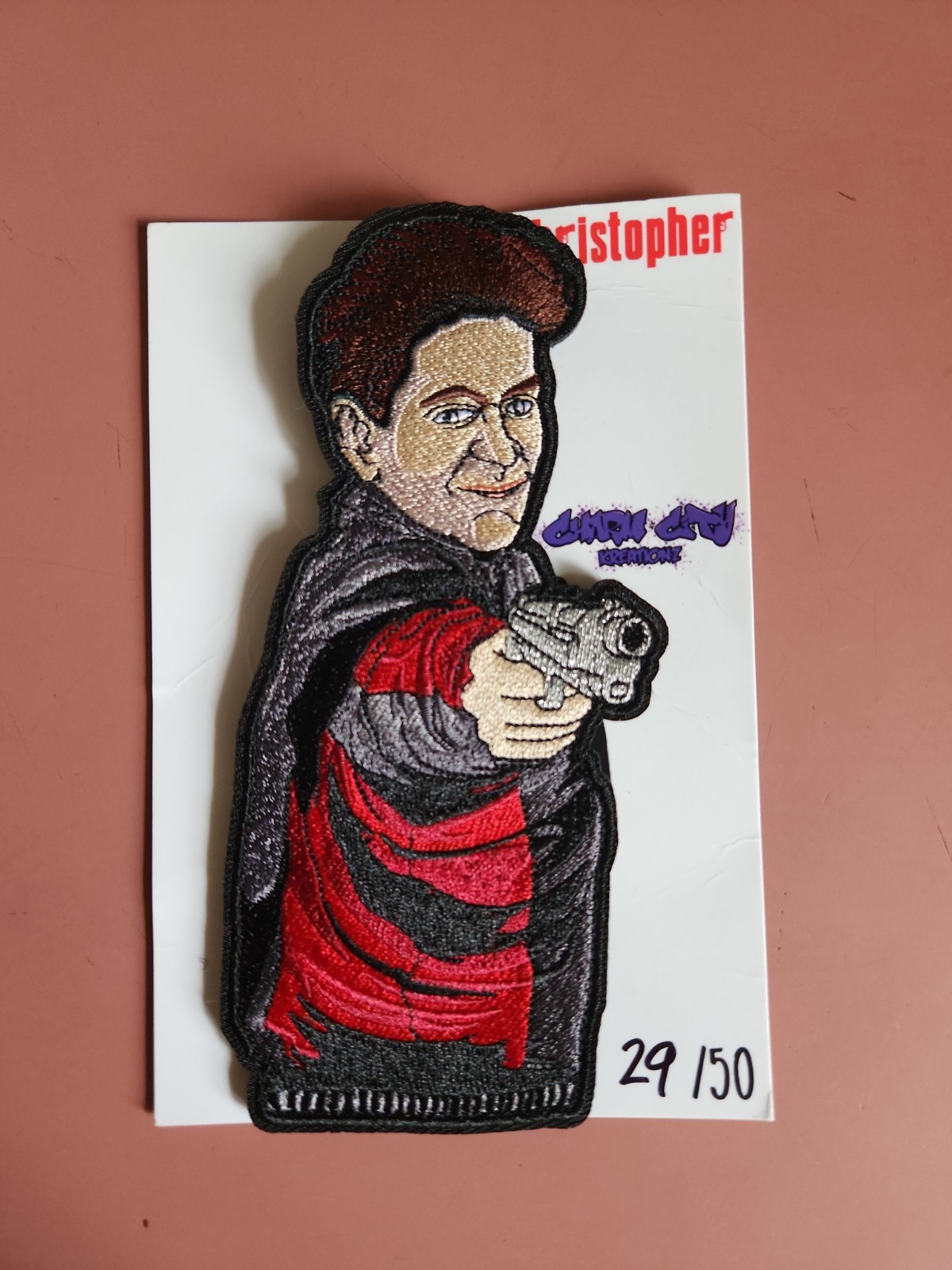 Soprano's Christopher, Charm City Kreationz PVC Morale Patch Hook & Loop 6x2.75