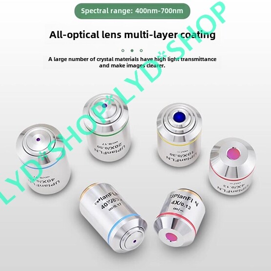 1PCS New UPlanFLN 40X/0.75 ∞/0.17 Semi Apochromatic Microscope Objective Lens