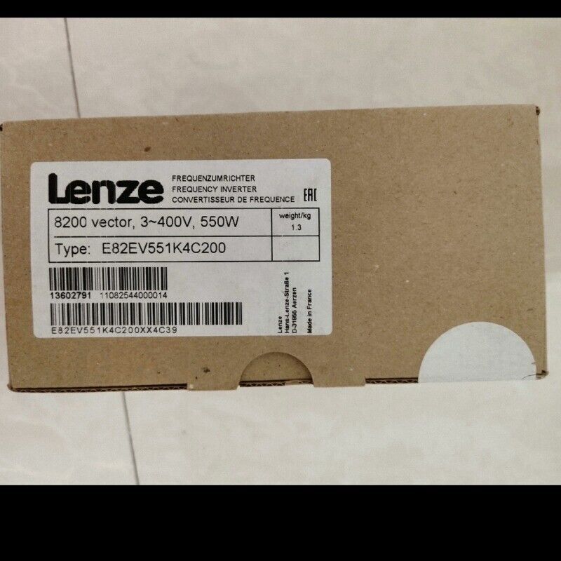 E82EV551K4C200 NEW LENZE E82EV551_4C200 Inverter 8200 Vector 0.55kW