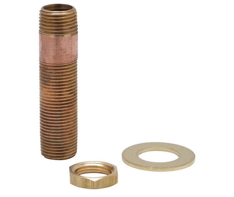 T&S Brass Supply Nipple Kit, 1/2 Npt X 3-3/8 Length B-0426 - Free Shipping