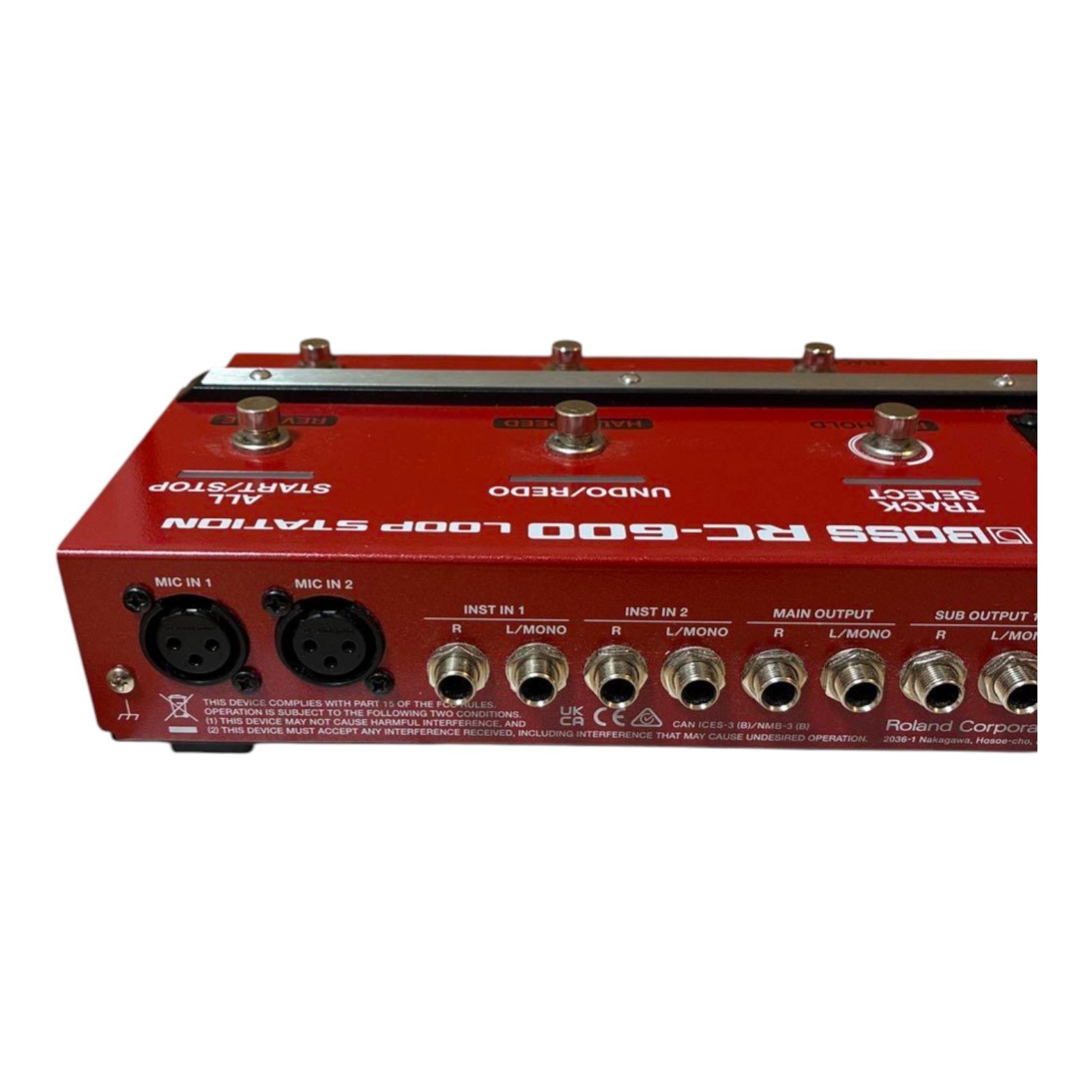 BOSS RC-600 Loop Station Looper Sequencer Electric Guitar Effect Pedal New