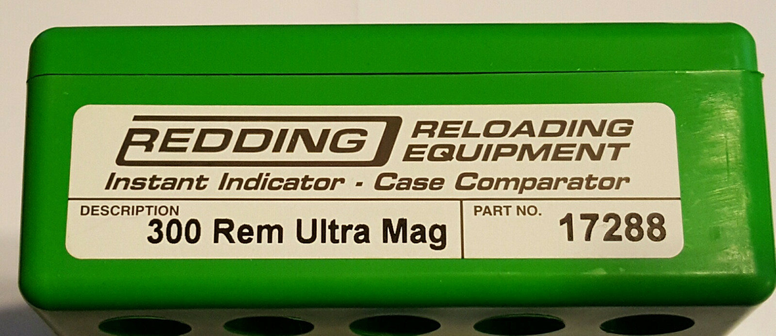 SALE! 17288 REDDING INSTANT INDICATOR W/O DIAL - 300 REM ULTRA MAG RUM - NEW