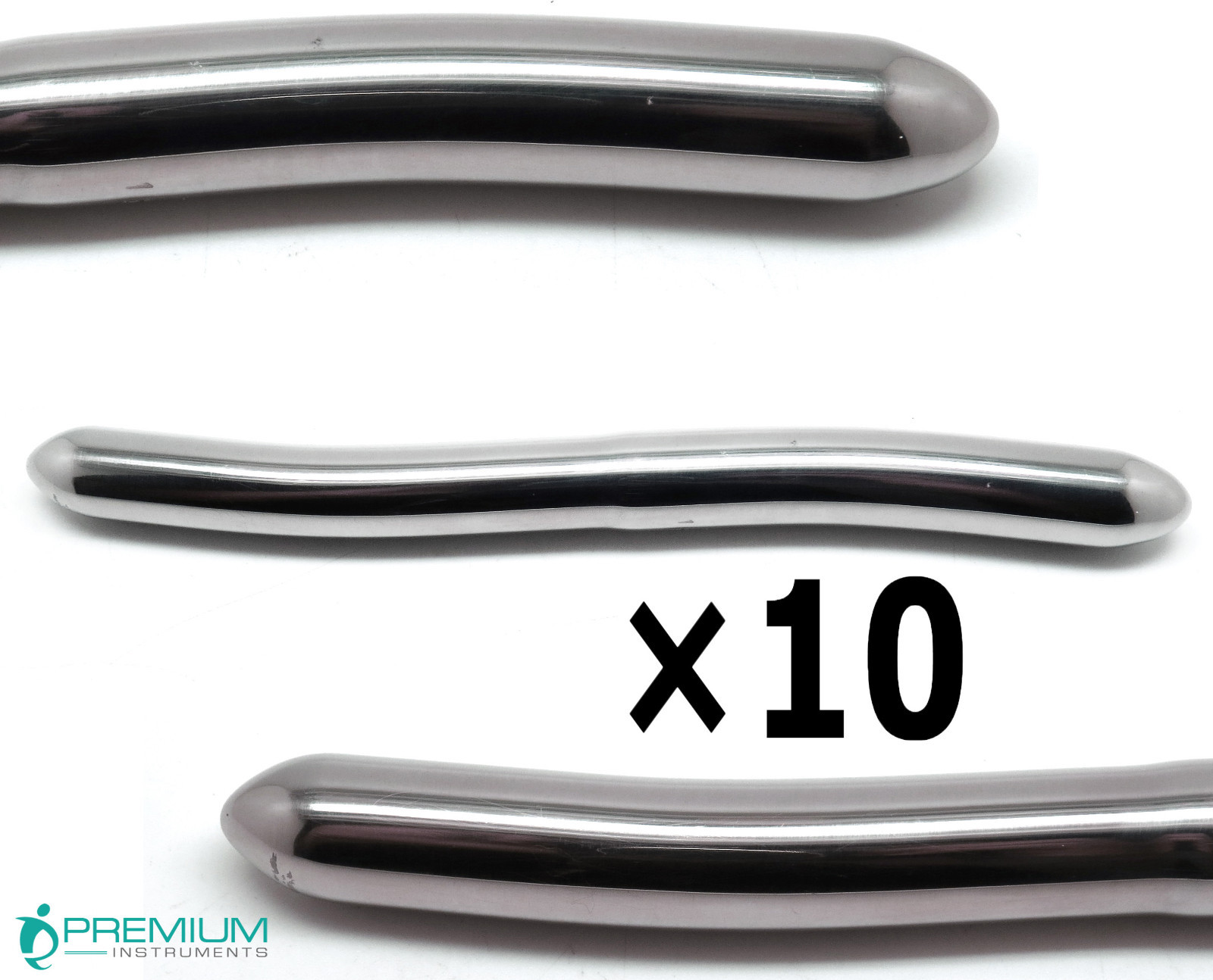 10× Hegar Uterine Dilators Gynecology 17mm/18mm Surgical Sound New Instruments