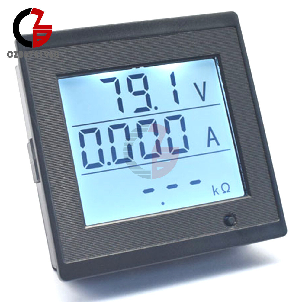 DC6-200V 20A Digital Voltmeter Ammeter Voltage Amp Current Meter Power Tester