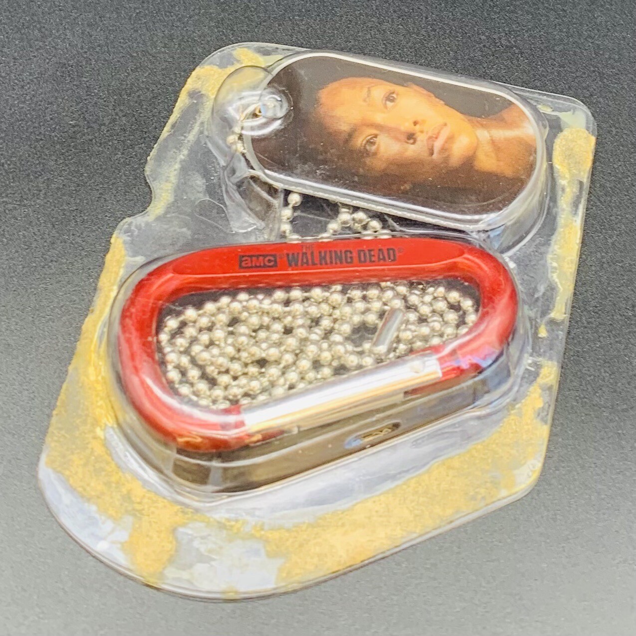AMC The Walking Dead Season 3 Sasha #23 of 36 Dog Tag Chain with D-Ring 2014