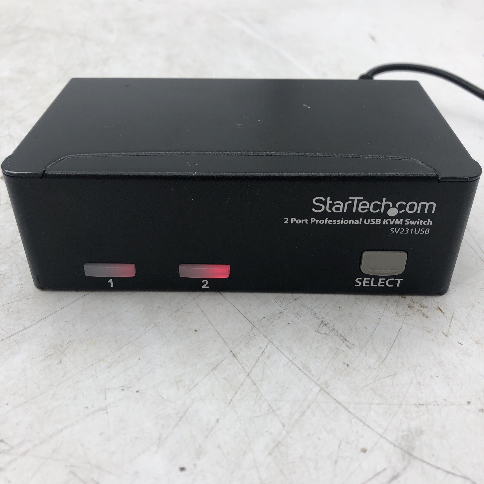 StarTech.com   SV231DDVDUA  2-Ports External KVM Switch SV231DDVDUA POWER TESTED