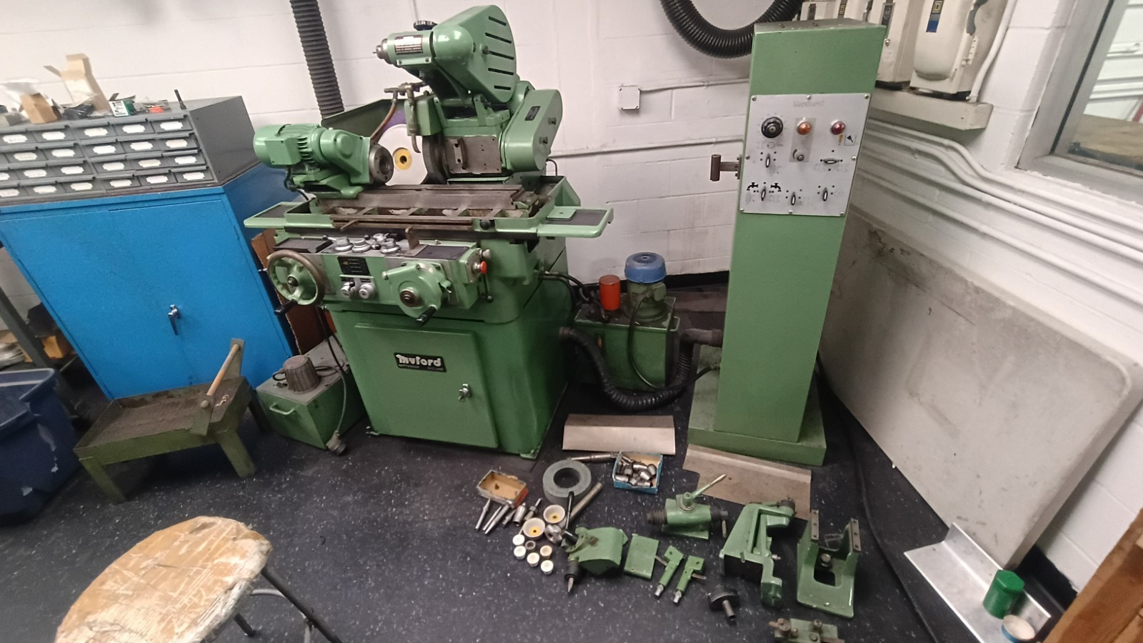 Myford MG-12-HPT, 1980 HYDRAULIC CYLINDRICAL GRINDER
