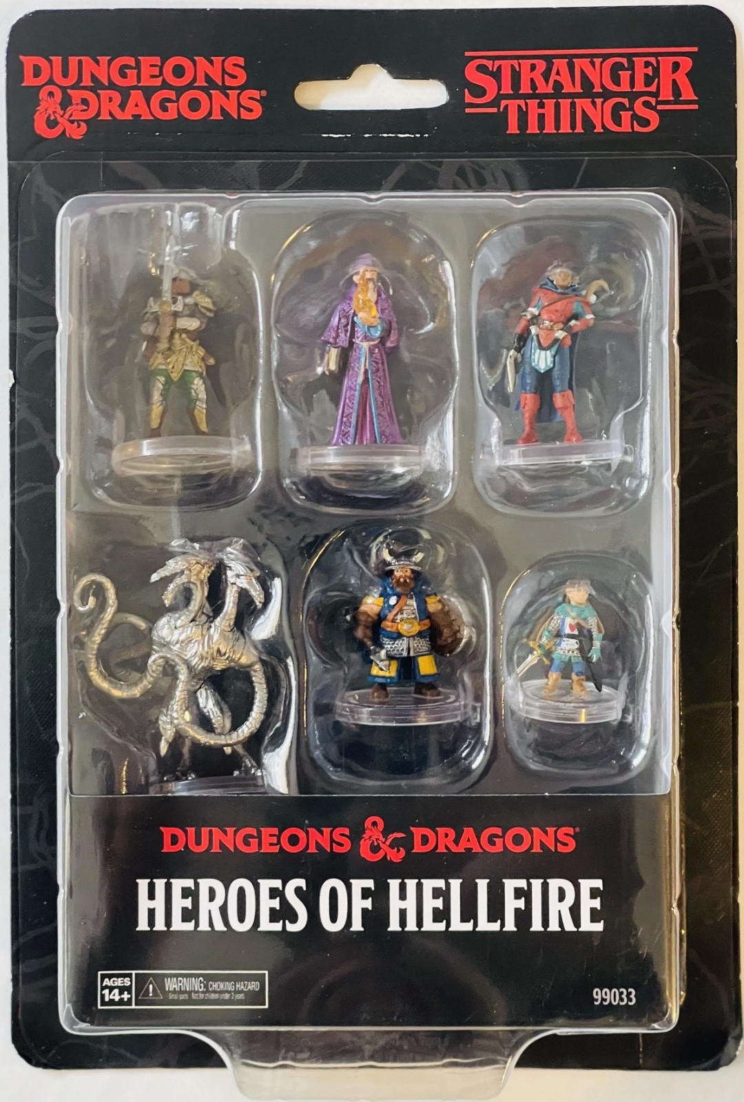 Dungeons & Dragons: Stranger Things: Heroes of Hellfire Painted Miniatures
