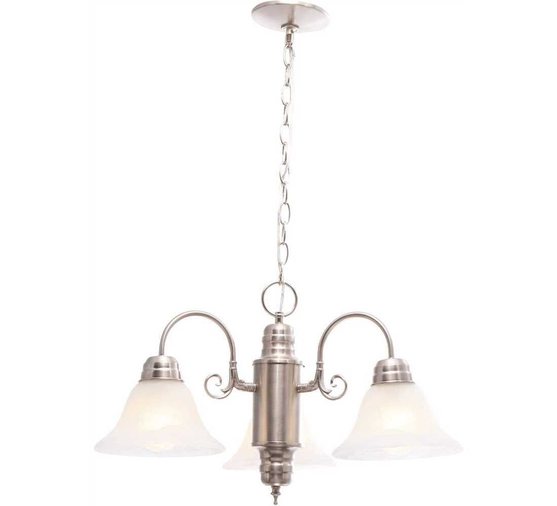 Millbridge 3-Light Satin Nickel Chandelier Color/Finish Family