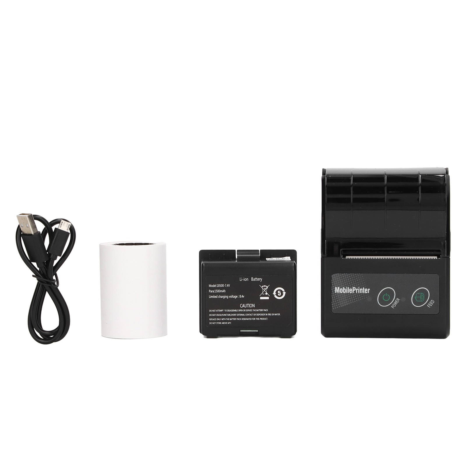 Portable Bluetooth Receipt Printer For Outdoor Working Environment Excellent