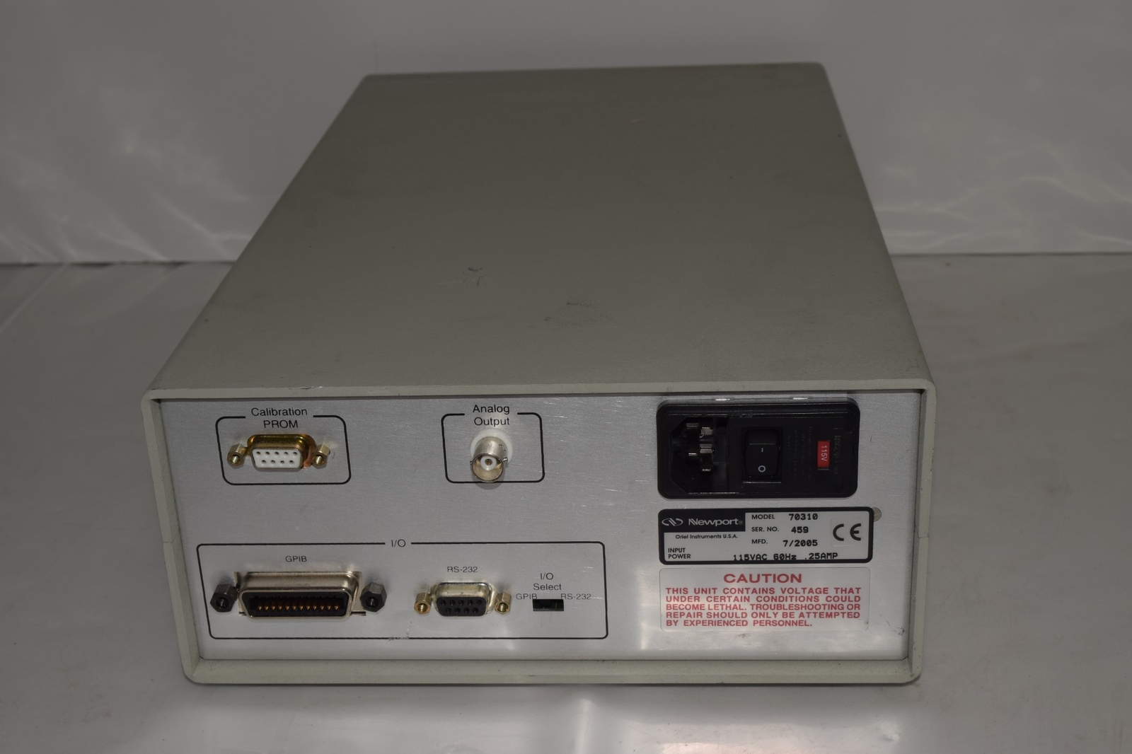 ORIEL 70310 OPTICAL POWER METER (SJR76)