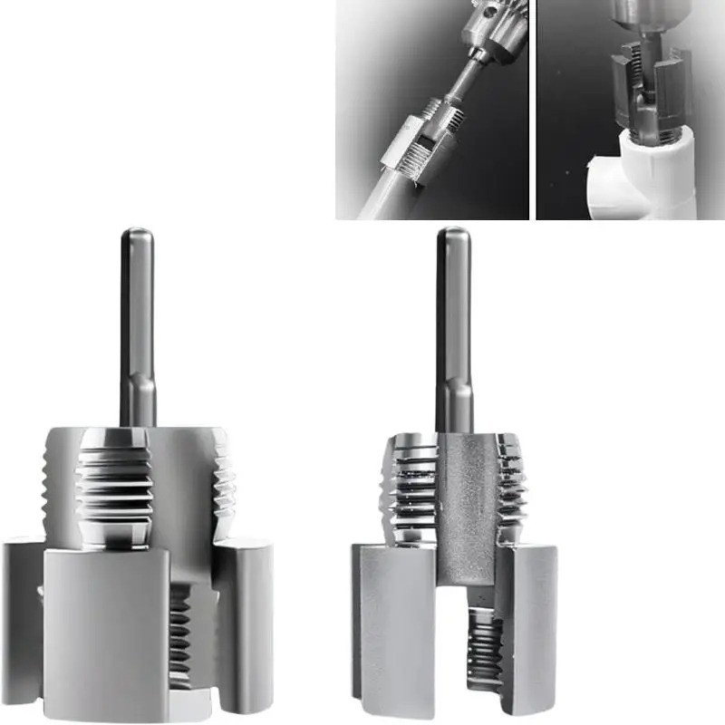 Integrated Internal & External Pipe Threading-Tool PVC Pipe Threader Kit