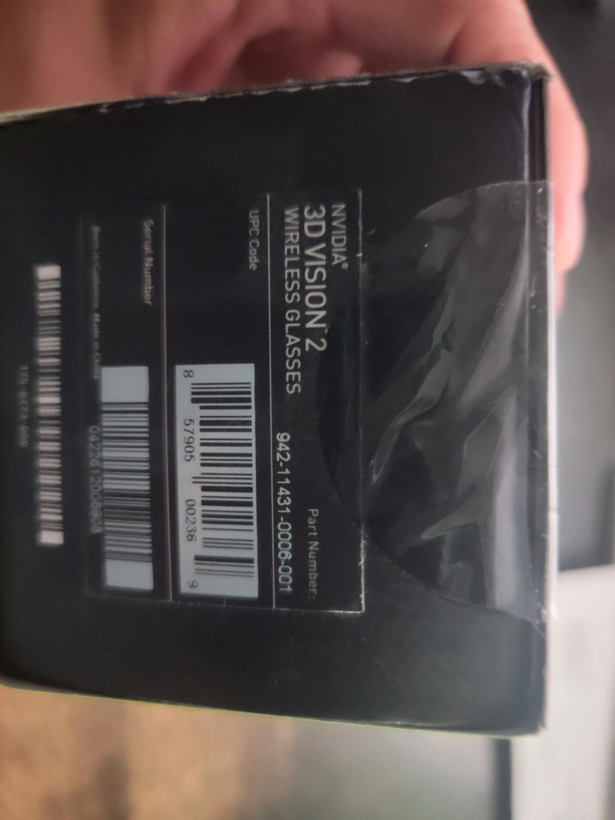 NVidia 3D Vision 2 Wireless Glasses, New In Box, Factory Sealed!