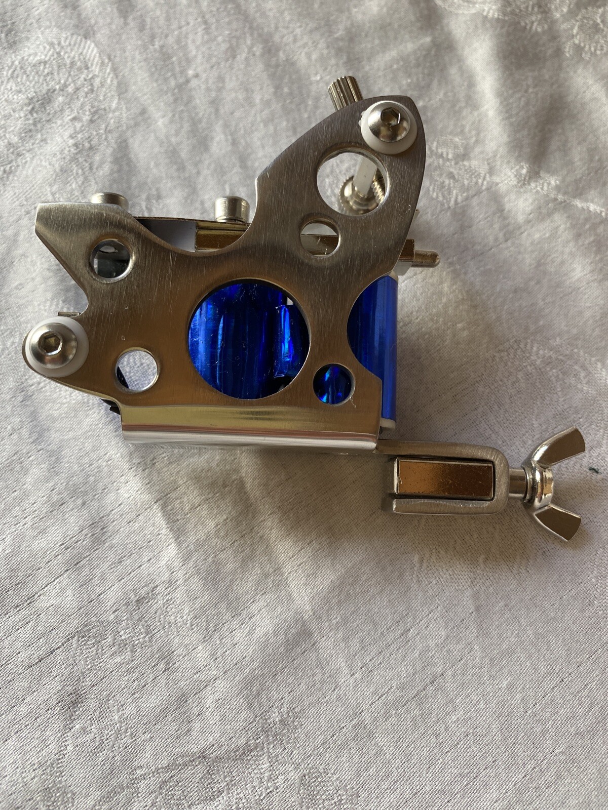 High Quality Stainless Steal Frame Tattoo Machine Gun Liner Or Shader 10-wrap S2