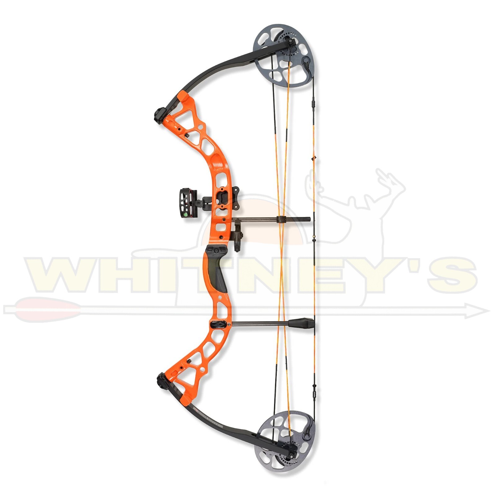 Diamond Prism - Left Hand - Bright Orange - 5-55lbs. - 18"-30" - B12705