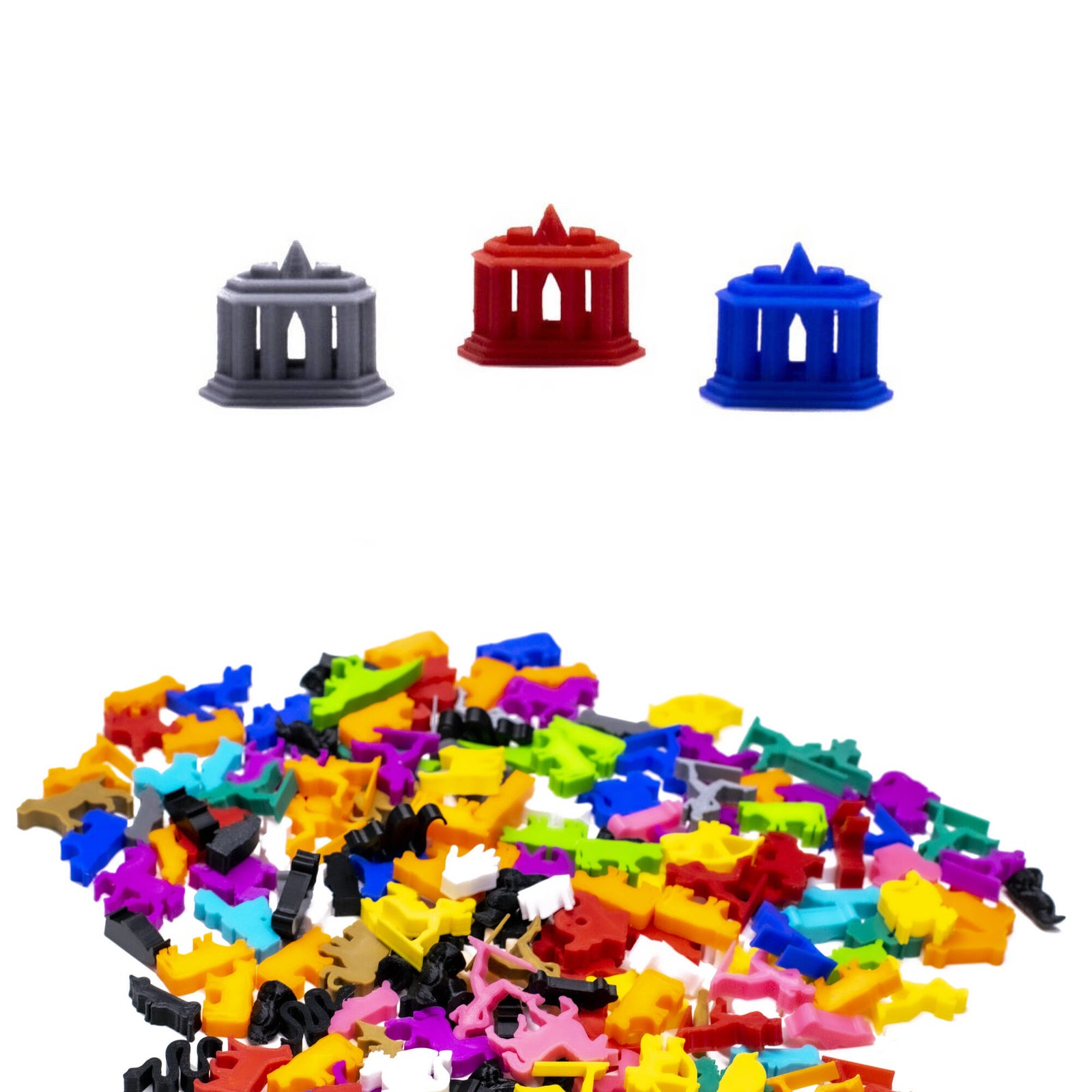 Sanctuary, Shrine Building Miniatures for Board Games - Board Game Upgrade
