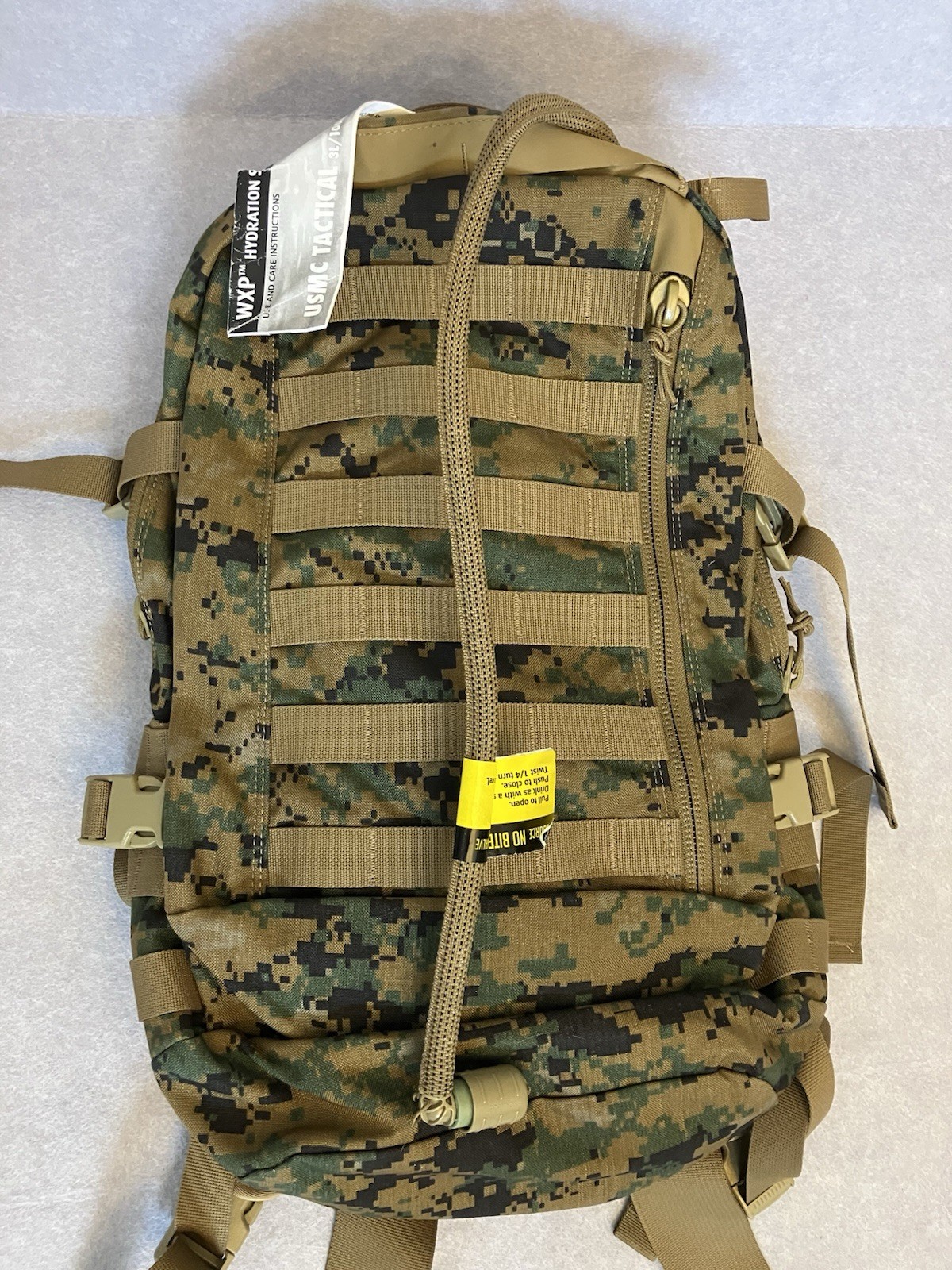 Assault Pack APB03 USMC Woodland MARPAT Arc’Teryx with WXP Hydration Inc. NEW