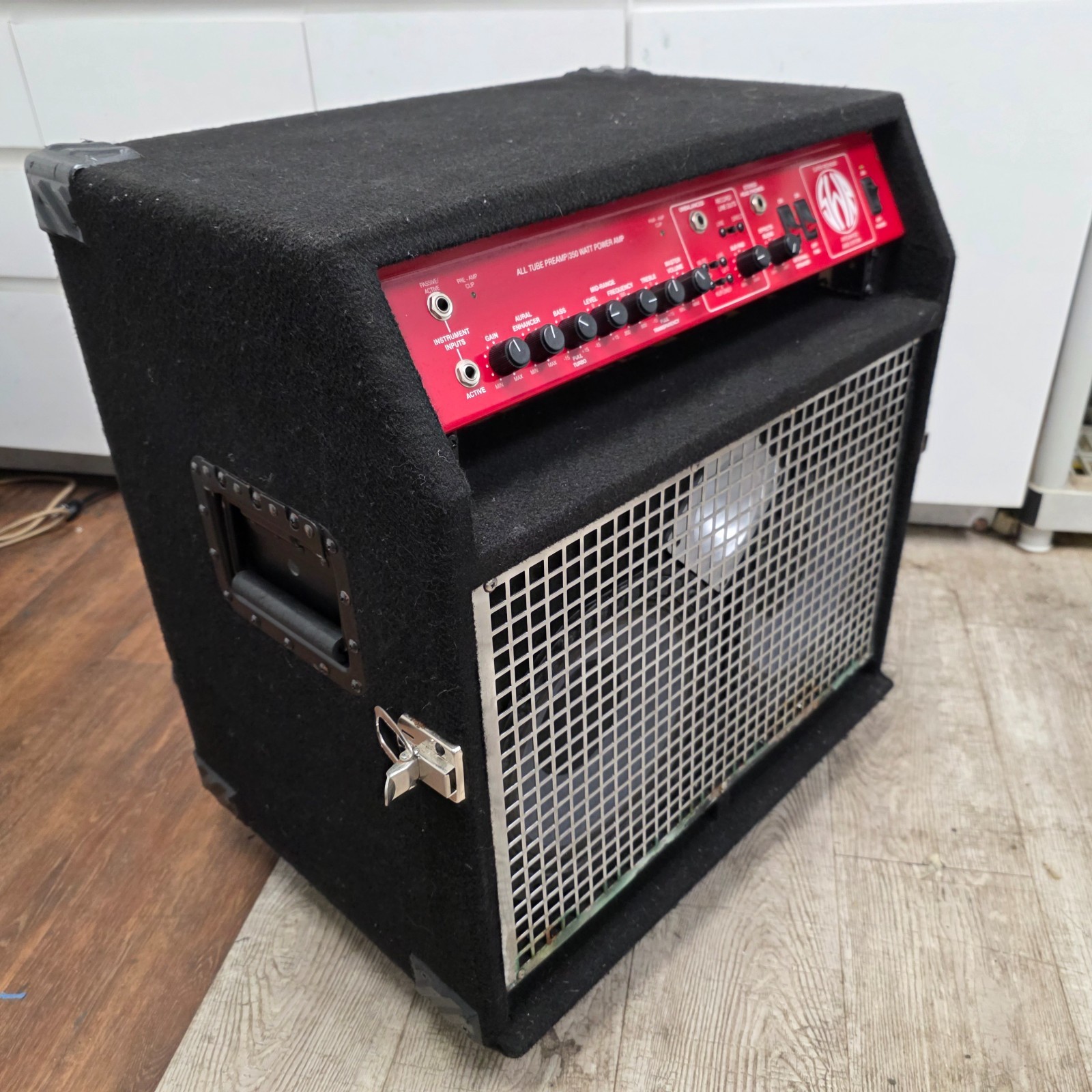 SWR SUPER REDHEAD 2x10 Bass Combo All Tube PreAmp Amplifier 2-10"