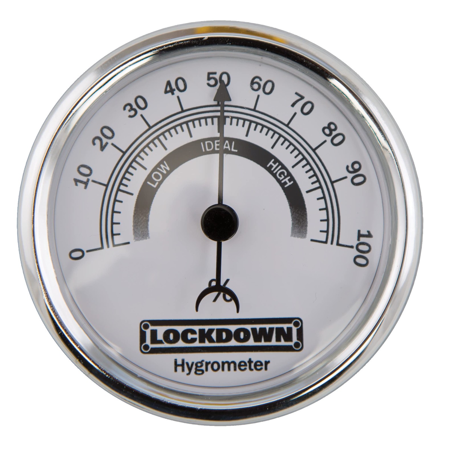 Lockdown Vault Hygrometer for Monitoring Humidity and Moisture Control in Gun