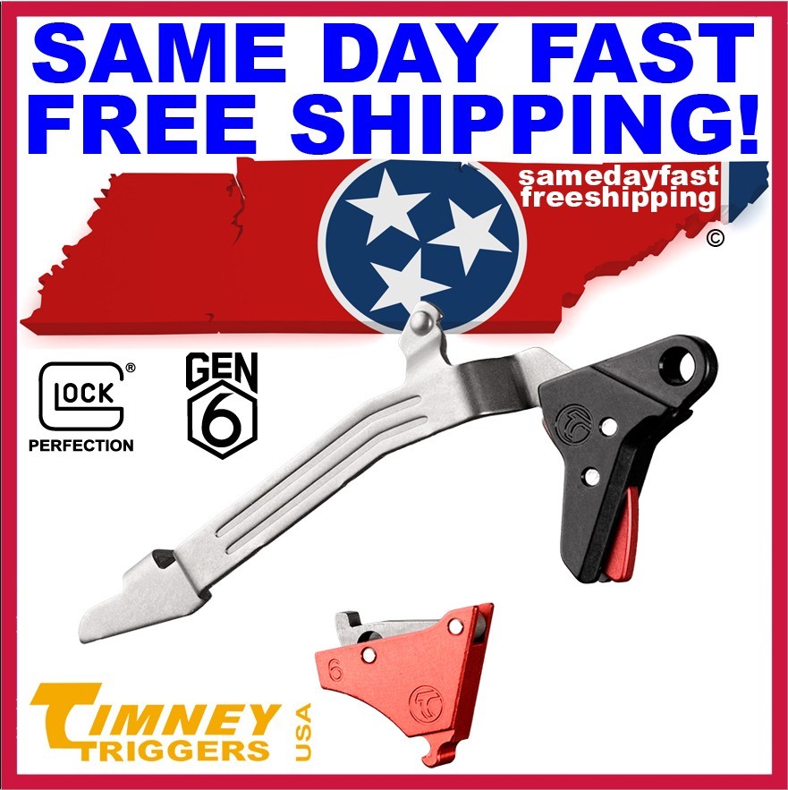 Timney Alpha Competition Series Trigger Gen6 Glock 17 19 23 33 34 45 ALPHAGLOCK6