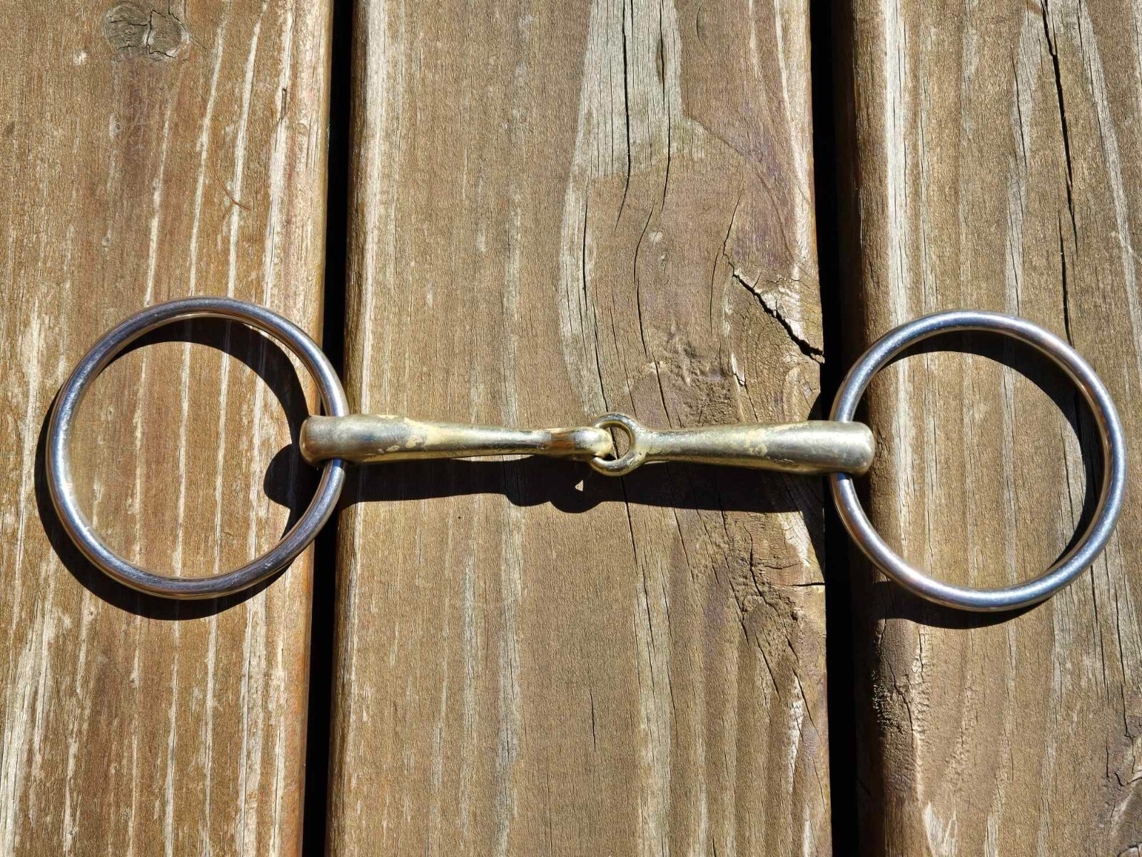 HS Herm Sprenger Germany 14mm English Dressage Loose Ring Snaffle Bit - Size 5"