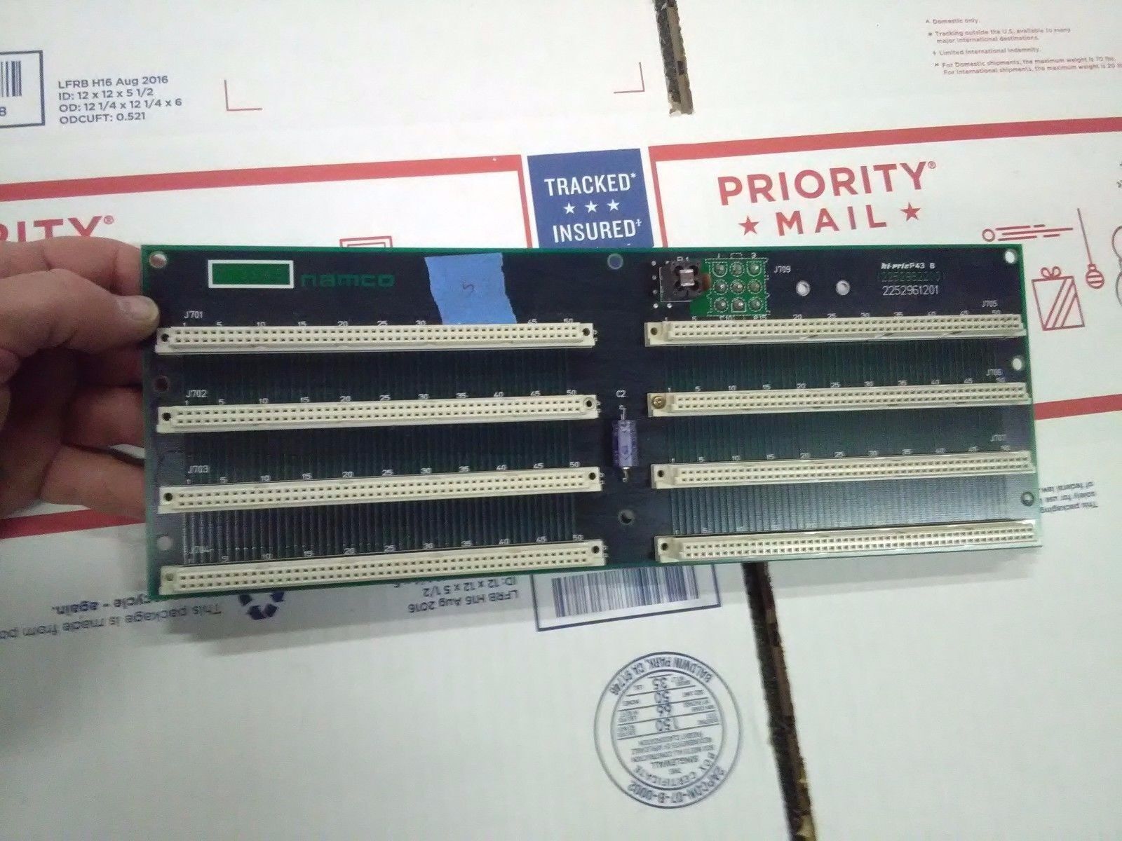namco arcade filter pcb #2252961201 untested #5