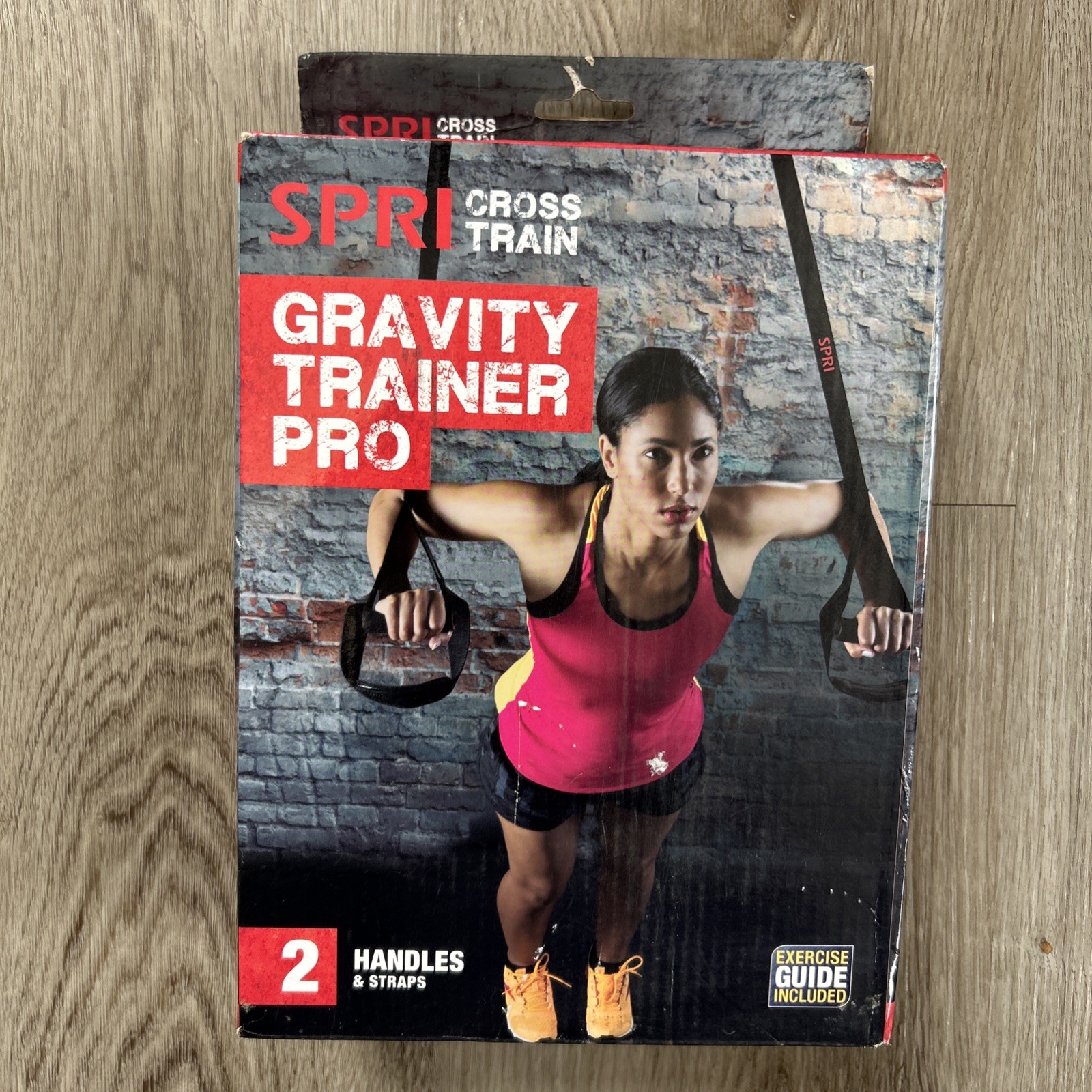 SPRI Cross Train Gravity Trainer Pro Bodyweight Suspension System Handles NEW