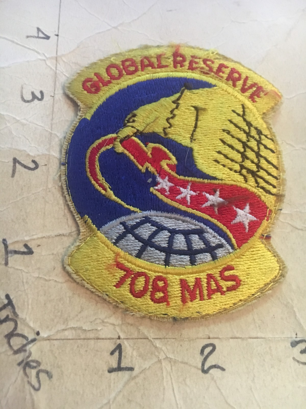 USAF 708th Military Airlift Squadron patch 7/21/25