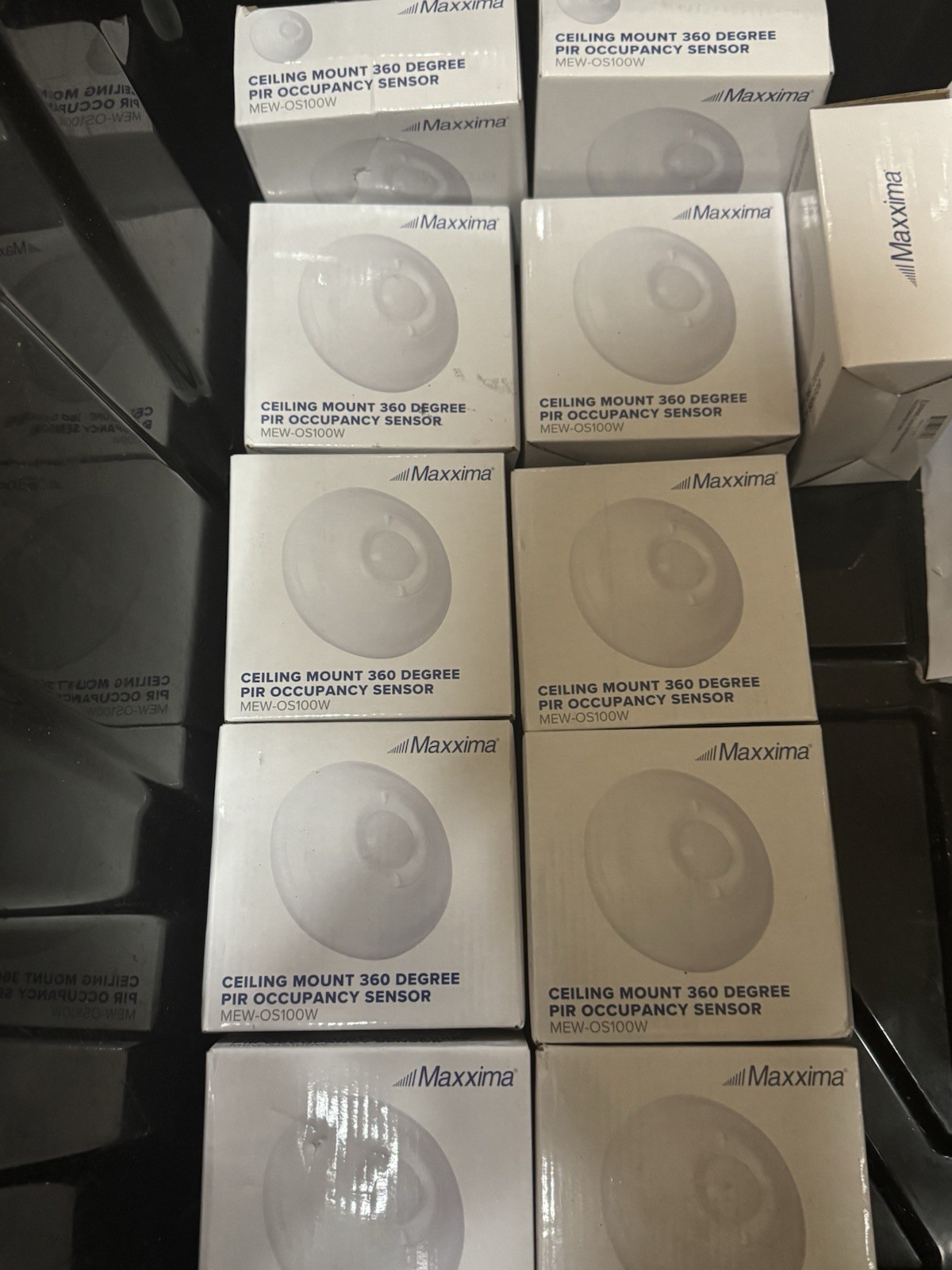 Maxxima Wired 360° PIR Ceiling Mount Occupancy Sensor Indoor White MEW-OS100W
