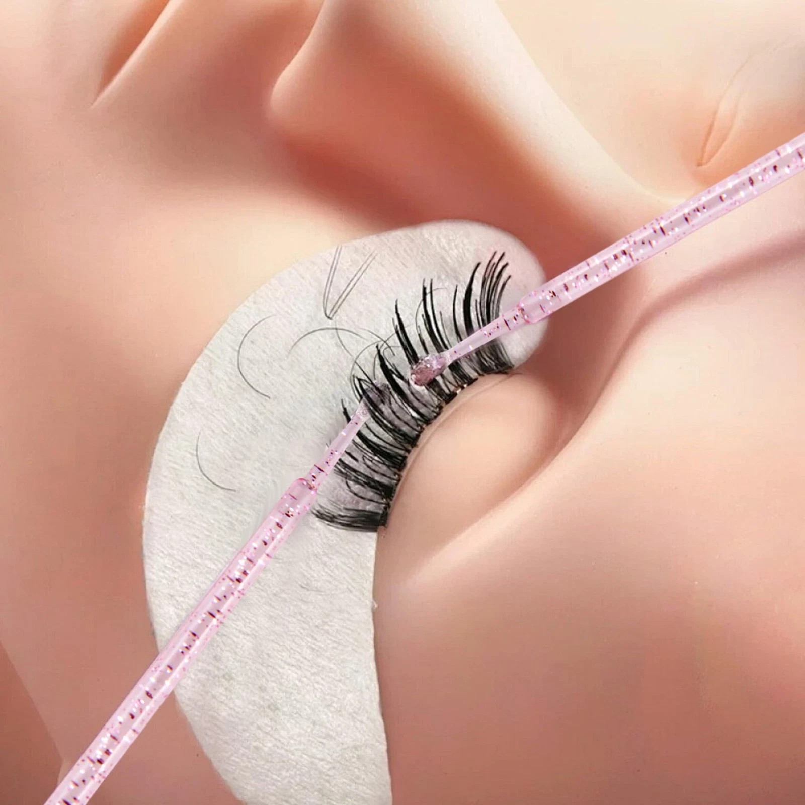 300Pcs Micro Brush, Micro Swabs For Eyelash Extension Disposable Applying Makeup